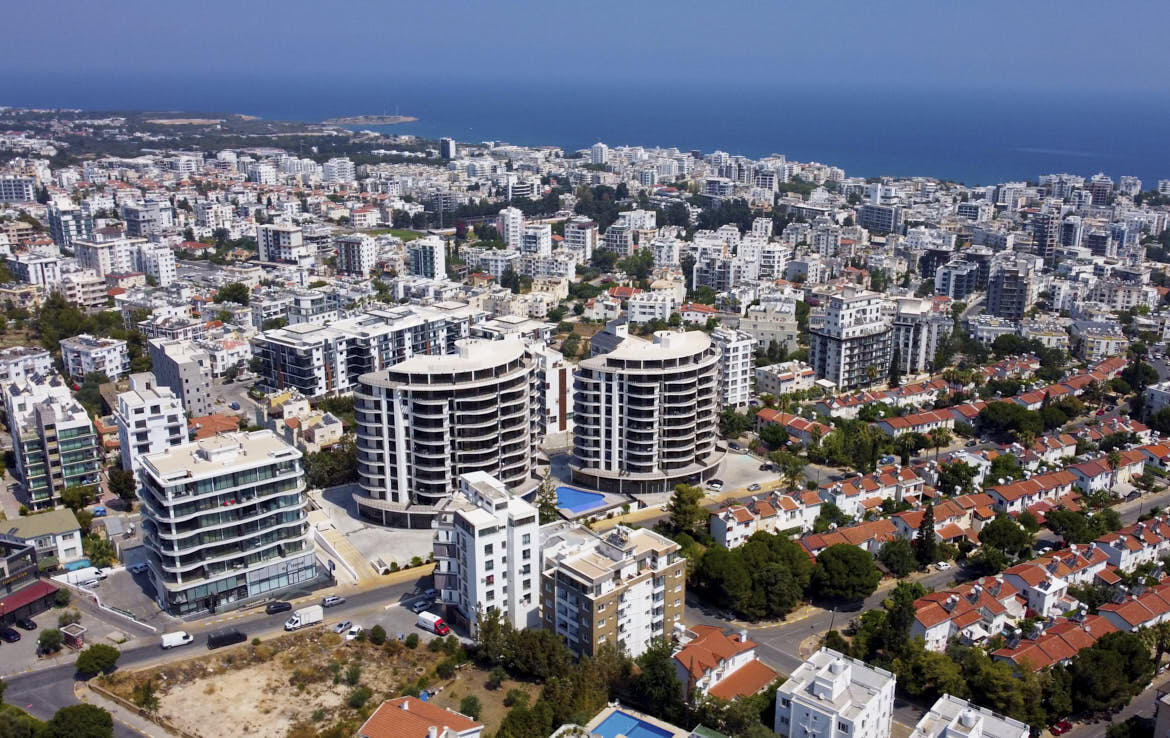 Уютная квартира 3+1 в CC Towers с видом на море