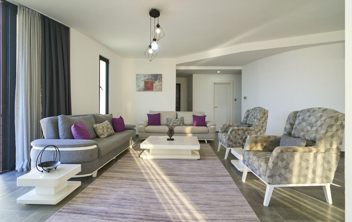 Уютная квартира 3+1 в CC Towers с видом на море