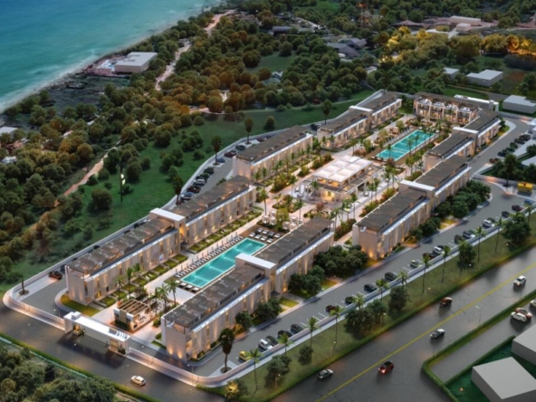 Апартаменты 1+1 у моря в комплексе Seafront