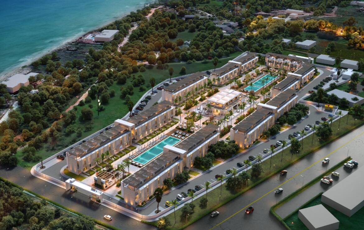 Апартаменты 1+1 у моря в комплексе Seafront